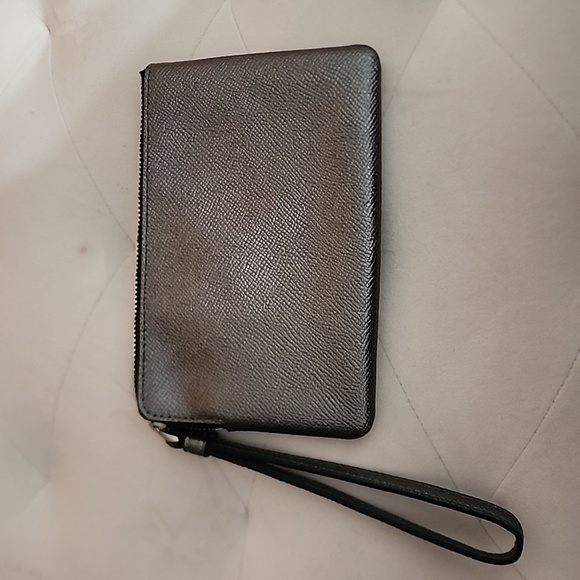 Silver coach wristlet - Picture 2 of 4